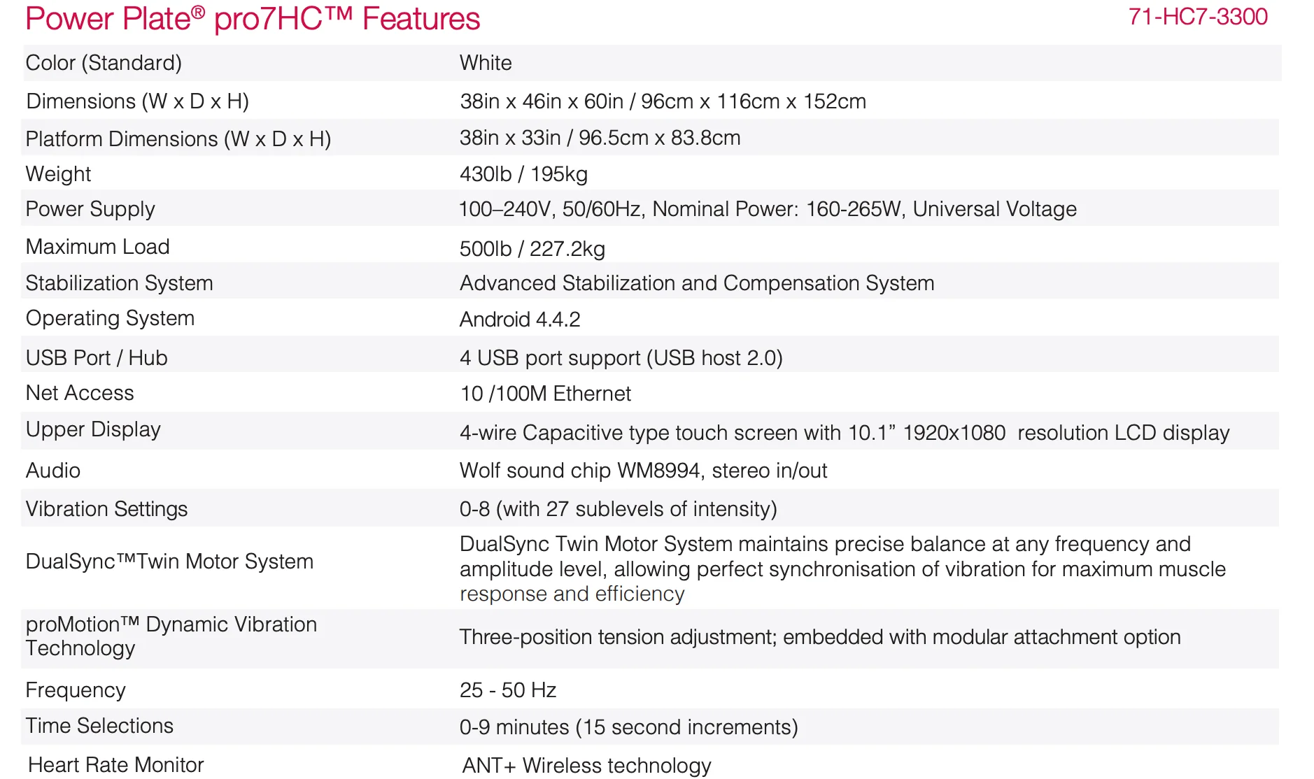 Power Plate pro7HC - Image 7